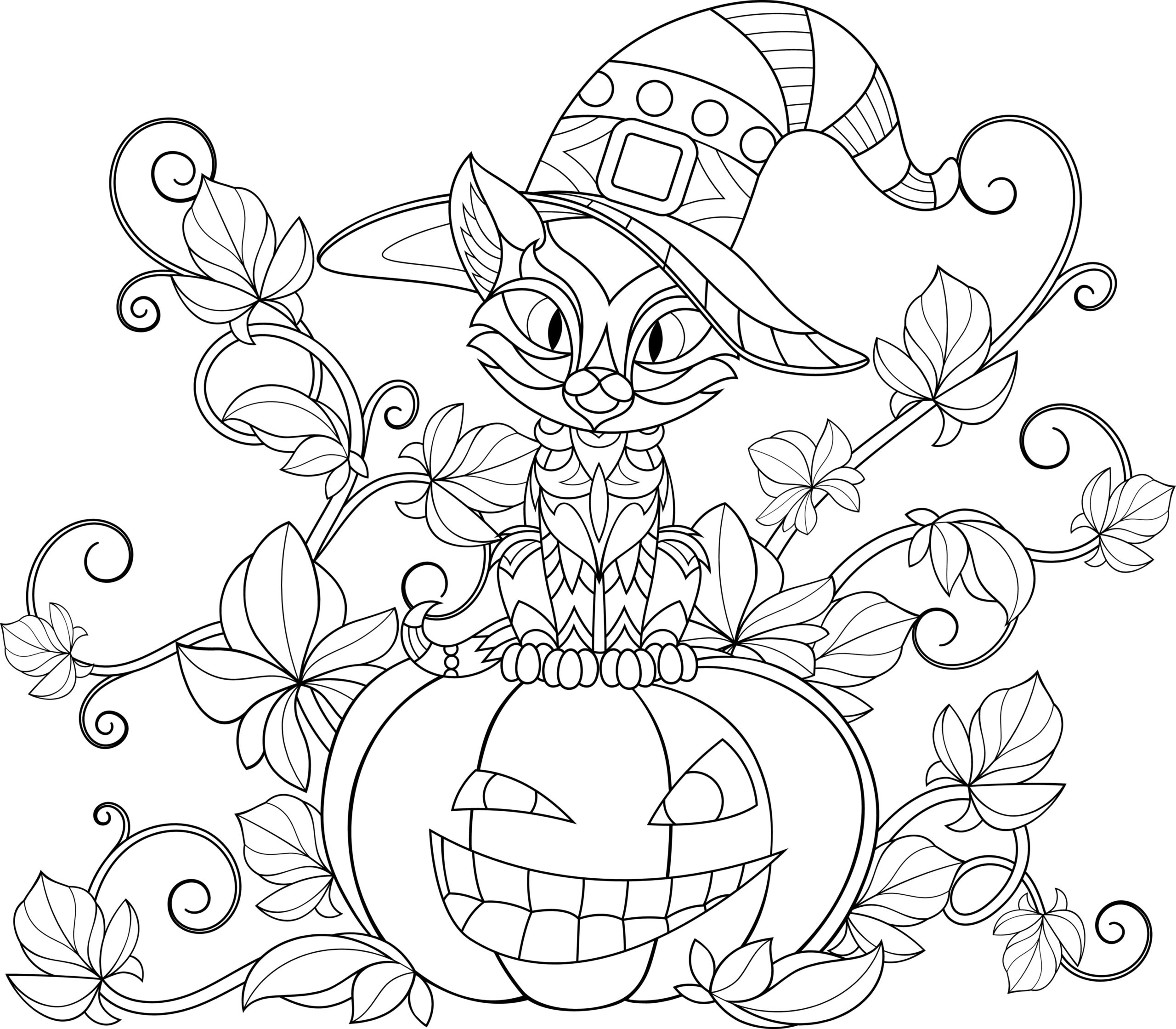 Dynie halloween kolorowanki